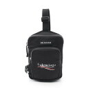 バレンシアガ BALENCIAGA エクスプローラー ウエストバッグ ボディバッグ バッグ ナイロンキャンバス メンズ ブラック系 6202602AA29109...