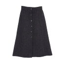 クロエ Chloe スカート 衣料品 ボトムス ウール シルク レディース ブラック系 / マルチカラー CHC22AJU661654D234 【中古】