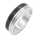 【5%OFFクーポン対象】ブシュロン Boucheron キャトルブラック ハーフラージ リング リング・指輪 ジュエリー K18WG(ホワイトゴールド) メン...