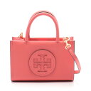 トリーバーチ Tory Burch ELLA BIO エラ バイオ ミニ トートバッグ バッグ フェイクレザー レディース ピンク系 145613653 【新品】