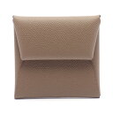 エルメス HERMES バスティア コインケース 財布 ヴォーエプソン ヴォーエプソン レディース ブラウン系 【中古】