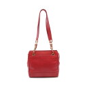 シャネル CHANEL トリプルココマーク ショルダーバッグ バッグ キャビアスキン(グレインドカーフ) レディース レッド系 A03675 【中古】