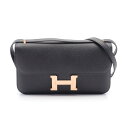 【最大4万円OFFクーポン対象】エルメス HERMES コンスタンスエラン ミロワール ショルダーバッグ バッグ ヴォーエプソン ヴォーエプソン レディース ブラック系 【中古】