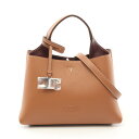 【最大4万円OFFクーポン対象】トッズ TOD'S マイクロ ハンドバッグ バッグ レザー レディース ブラウン系 XBWAPAEL000QRI9P13 【新品】