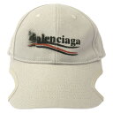 バレンシアガ BALENCIAGA ベースボールキャップ キャップ 帽子 コットン レディース ホワイト系 788752410B29860S 【新品】