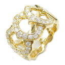 カルティエ CARTIER Cドゥカルティエ フルダイヤ リング リング・指輪 ジュエリー K18(イエローゴールド) ダイヤモンド レディース クリア系 N4118252 【中古】
