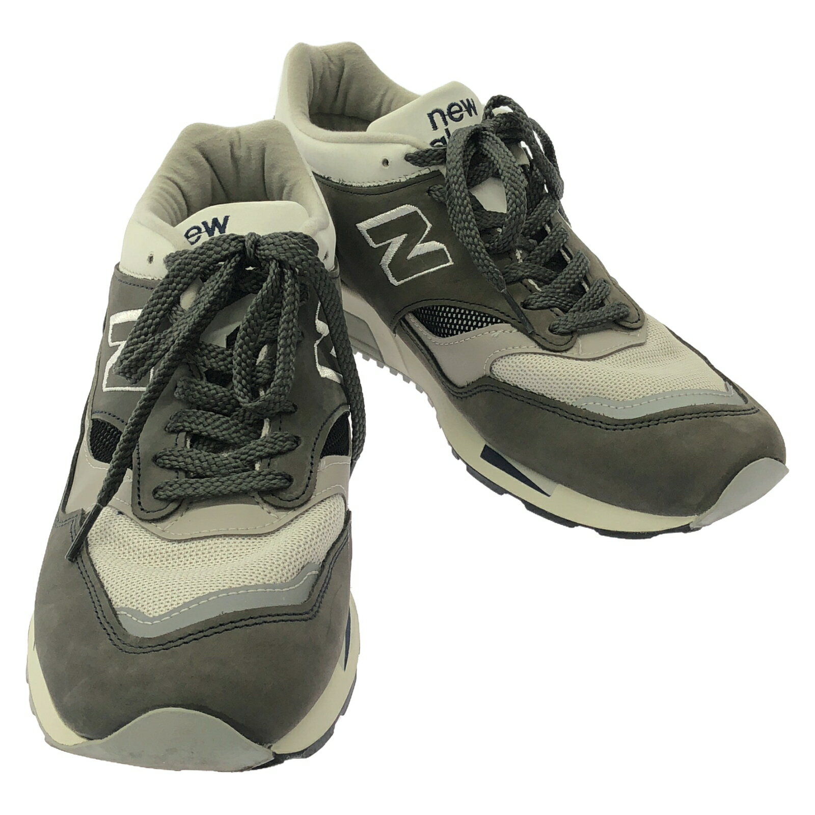 ニューバランス NEW BALANCE スニーカー スニーカー 靴 レザー メンズ グレー系 【中古】