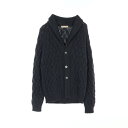クルチアーニ CRUCIANI カーディガン 衣料品 トップス ウール アルパカ メンズ ネイビー系 【中古】