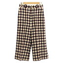 グッチ GUCCI パンツ 衣料品 ボトムス ウール レディース ネイビー系 【中古】