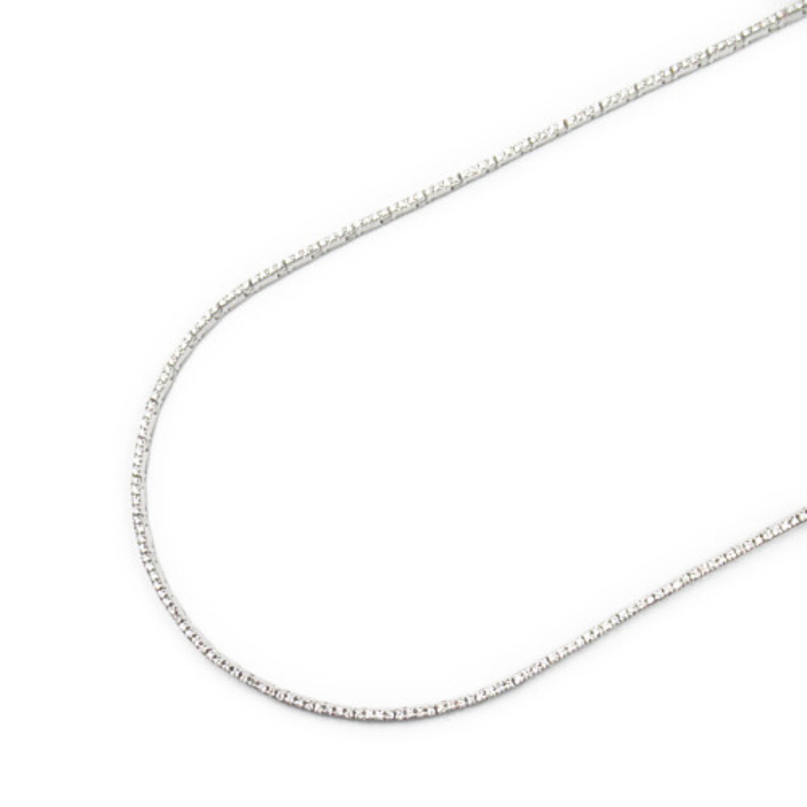 ジュエリー JEWELRY ダイヤモンド ネックレス ネックレス ジュエリー K18WG（ホワイトゴールド） ダイヤモンド レディース クリア系 ダイヤ 20.2g 【中古】