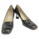 シャネル CHANEL ヴィンテージ パンプス パンプス 靴 カーフ(牛革) レディース ブラウン系 【中古】