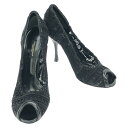 ドルチェアンドガッバーナ DOLCE & GABBANA パンプス パンプス 靴 ファブリック レディース ブラック系 【中古】