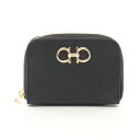 サルヴァトーレフェラガモ Salvatore Ferragamo ダブルガンチーニ コインケース 財布 レザー レディース ブラック系 2.20406758664E+14 【新品】