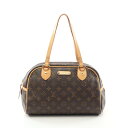 ルイ・ヴィトン LOUIS VUITTON ルイヴィトンショルダーバッグ モントルグイユPM モノグラム ショルダーバッグ バッグ PVCコーティングキャンバス レザー レディース ブラウン系 M95565 【中古】