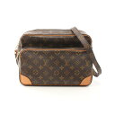 ルイ・ヴィトン LOUIS VUITTON ルイヴィトンショルダーバッグ ナイル モノグラム ショルダーバッグ バッグ PVCコーティングキャンバス レザー レディース ブラウン系 M45244 【中古】