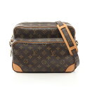 ルイ・ヴィトン LOUIS VUITTON ルイヴィトンショルダーバッグ ナイル モノグラム ショルダーバッグ バッグ PVCコーティングキャンバス レザー レディース ブラウン系 M45244 【中古】