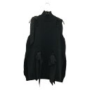 シモーネロシャ Simone Rocha ニットベスト ベスト 衣料品 トップス ウール レディース ブラック系 【中古】