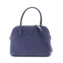 エルメス HERMES ボリード27 ハンドバッグ バッグ ヴォーエプソン ヴォーエプソン レディース ブルー系 【中古】