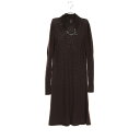 エルメス HERMES シェーヌダンクル ワンピース 衣料品 トップス シルク カシミヤ シルク レディース ブラウン系 【中古】
