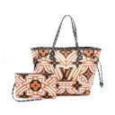 【5%OFFクーポン対象】ルイ・ヴィトン LOUIS VUITTON ネヴァーフルMM トートバッグ バッグ PVCコーティングキャンバス モノグラム・ジャイアント レディース ブラウン系 / マルチカラー M56584 【中古】