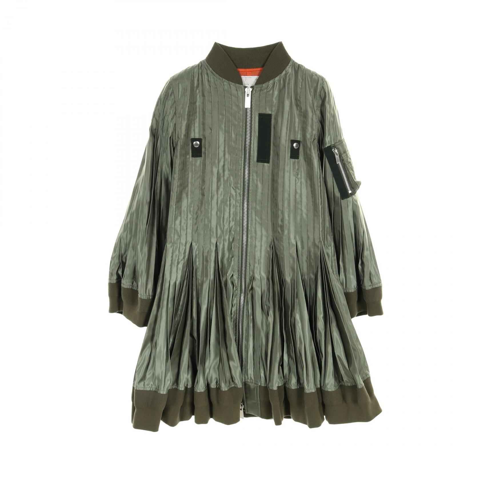 sacai サカイ コート(その他) 緑xカーキ(総柄) 0357924E0153 楽天市場】sacai(カラーカーキグリーン)(コート・ジャケット