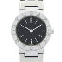 ブルガリ BVLGARI ブルガリ ブルガリ 腕時計 時計 ステンレススチール レディース ブラック系 BB23SSD 【中古】