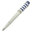 モンブラン MONTBLANC ボールペン ボヌールコレクション ボールペン アクセサリー メンズ レディース ホワイト系 4017941896957 【中古】