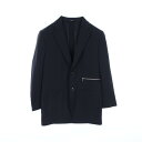 エルメス HERMES テーラードジャケット 衣料品 アウター ウール メンズ ネイビー系 G19632Z 32-5259 【中古】