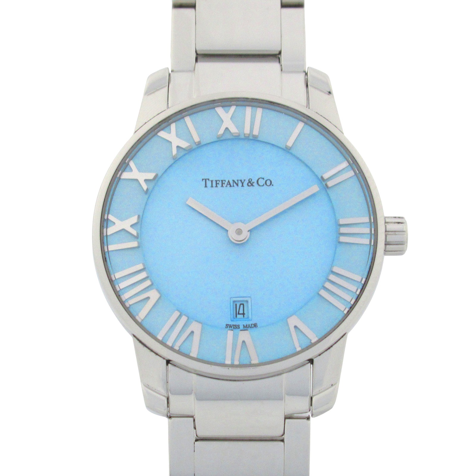 【Tiffany】2-Hand 29 mm ウォッチ★ ステンレススチール 防水 楽天市場】tiffany ティファニー アトラス 2ハンドの通販