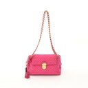 【3千円OFFクーポン対象】プラダ PRADA TESSUTO IMPUNTU ショルダーバッグ バッグ ナイロン サフィアーノレザー レディース ピンク系 B...