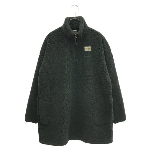 ザ・ノースフェイス THE NORTH FACE フリース ワンピース CAMPSHIRE ブラック チュニック 衣料品 トップス ポリエステル レディース ブラック系 【中古】 ザ・ノースフェイス THE NORTH FACE フリース ワンピース CAMPSHIRE ブラック チュニック 衣料品 トップス ポリエステル レディース ブラック系 【中古】