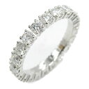 カルティエ CARTIER ディティネ リング パヴェダイヤ リング・指輪 ジュエリー Pt950プラチナ ダイヤモンド レディース クリア系 【中古】