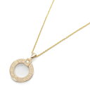【5%OFFクーポン対象】ブルガリ BVLGARI ブルガリブルガリ ネックレス 1PD ネックレス ジュエリー K18PG(ピンクゴールド) ダイヤモンド メ...