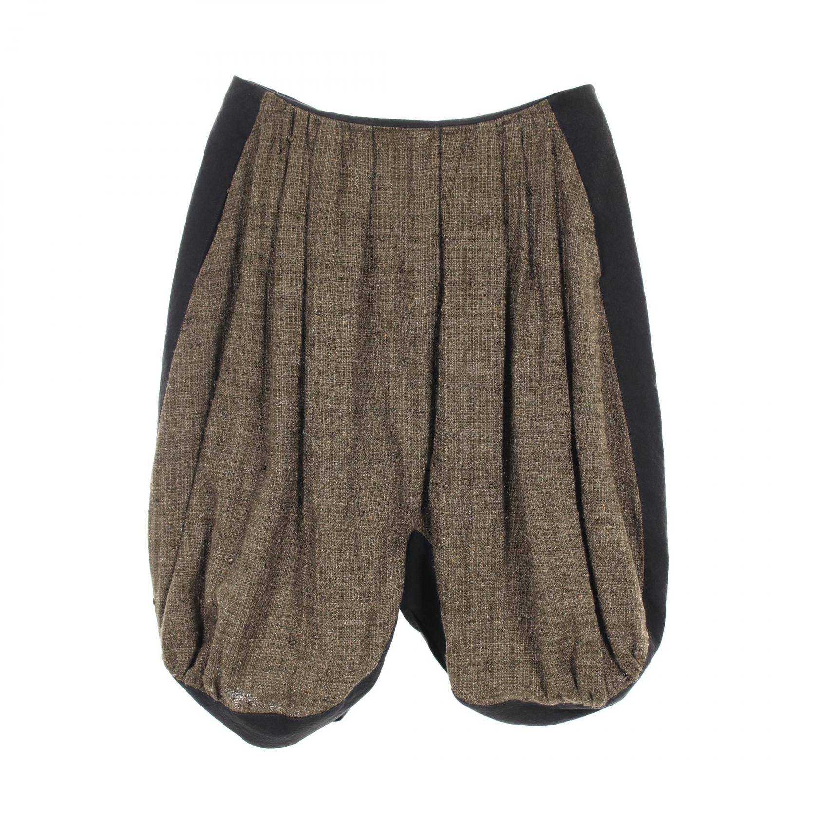 ＼20%OFFクーポン対象／ルイ・ヴィトン LOUIS VUITTON サルエルパンツ 衣料品 ボトムス ファブリック コットン シルク メンズ カーキ系 / ブラック系 【中古】