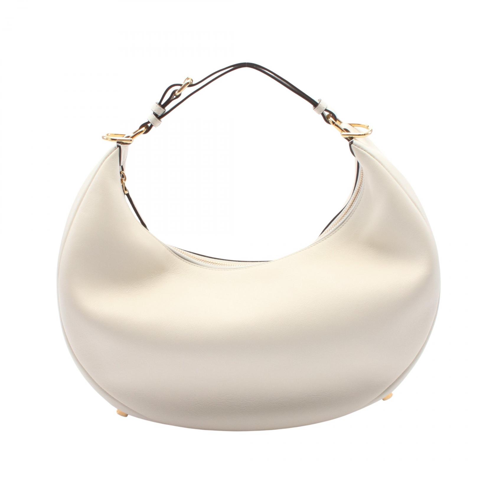 FENDI フェンディ 白フラップ式2wayショルダーバッグハンドバッグ FENDI フェンディ ショルダーバッグ レディース バイザウェイ