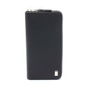 ダンヒル Dunhill ラウンド長財布 財布 レザー メンズ ブラック系 23F2P15PS001R 【新品】