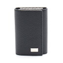 【7%OFFクーポン対象】ダンヒル Dunhill キーケース アクセサリー レザー メンズ ブラック系 19F2950AV001R 【新品】