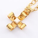 【最大4万円OFFクーポン対象】シャネル CHANEL ココマーク ネックレス ジュエリー GP(ゴールドメッキ) フェイクパール レディース ゴールド系 / アイボリー系 【中古】