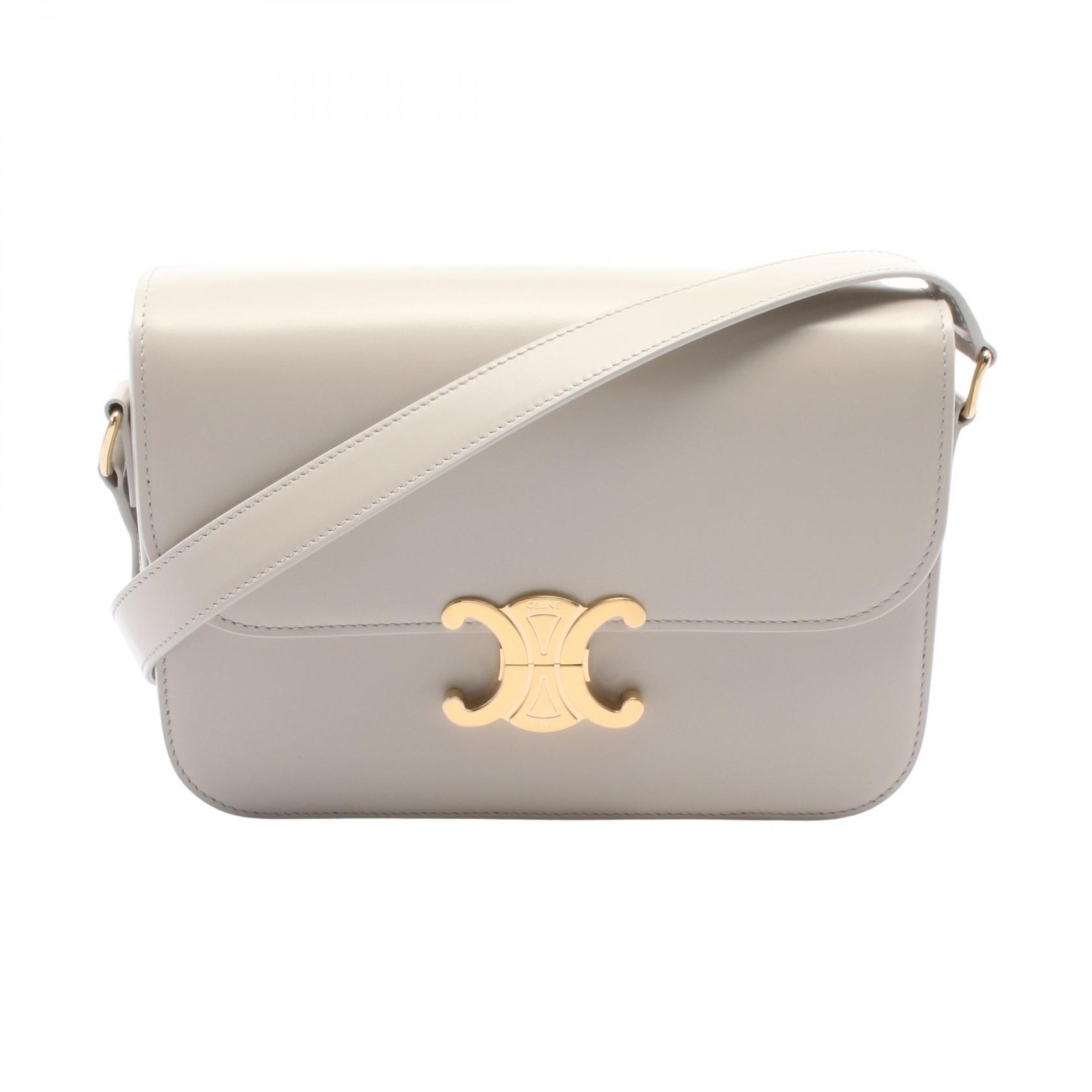 CELINE トリオンフ ミディアム ショルダーバッグ【人気商品】★ 楽天市場】セリーヌ トリオンフ ミディアムの通販