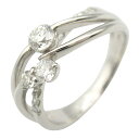 ジュエリー JEWELRY ダイヤ リング リング・指輪 ジュエリー Pt900プラチナ ダイヤモンド レディース クリア系 ダイヤ 5.6g 【中古】