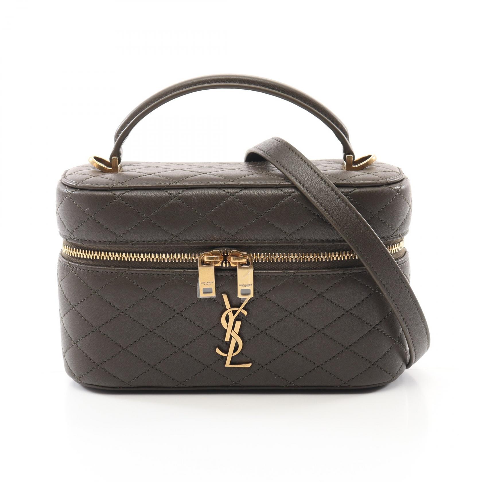 【5％OFFクーポン対象】サンローラン SAINT LAURENT ギャビー ハンドバッグ バッグ レザー レディース カーキ系 7667311EL073212 【新品】のサムネイル