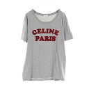 セリーヌ CELINE カットソー 衣料品 トップス コットン レディース グレー系 2X309704I 【中古】