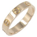 カルティエ CARTIER ミニラブリング リング・指輪 ジュエリー K18PG(ピンクゴールド) メンズ レディース ゴールド系 B4085250 【中古】