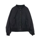プラダ PRADA Re-Nylon ブルゾン 衣料品 アウター ナイロン レディース ブラック系 SGC006 【中古】