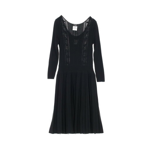シャネル CHANEL ココマーク ワンピース 衣料品 トップス レーヨン レディース ブラック系 P2664V00004 【中古】 シャネル CHANEL ココマーク ワンピース 衣料品 トップス レーヨン レディース ブラック系 P2664V00004 【中古】