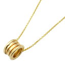 【5%OFFクーポン対象】ブルガリ BVLGARI B-zero1 ネックレス ネックレス ジュエリー K18(イエローゴールド) メンズ レディース ゴールド...