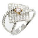 ジュエリー JEWELRY ピンクダイヤ ダイヤモンド リング リング・指輪 ジュエリー K18WG(ホワイトゴールド) K18(イエローゴールド) ダイヤモンド レディース ピンク系 / クリア系 ピンクダイヤ 5.7g 【中古】
