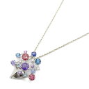 ジュエリー JEWELRY 木内賢治 マルチ ネックレス ネックレス ジュエリー K18WG(ホワイトゴールド) ダイヤモンド アメシスト/トルマリン/アクアマリン/サファイア/タンザナイト レディース マルチカラー 木内賢治 【中古】