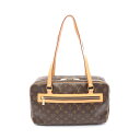 ルイ・ヴィトン LOUIS VUITTON シテGM モノグラム ショルダーバッグ バッグ PVCコーティングキャンバス レザー レディース ブラウン系 M51181 【中古】(4)