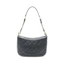 シャネル CHANEL マトラッセ ショルダーバッグ バッグ レザー グレインドカーフスキン レディース ブラック系 【中古】